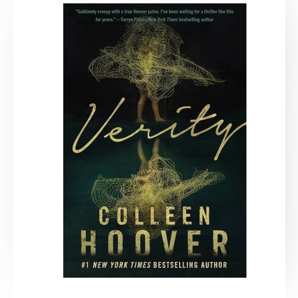 Verity by Colleen Hoover paperback book